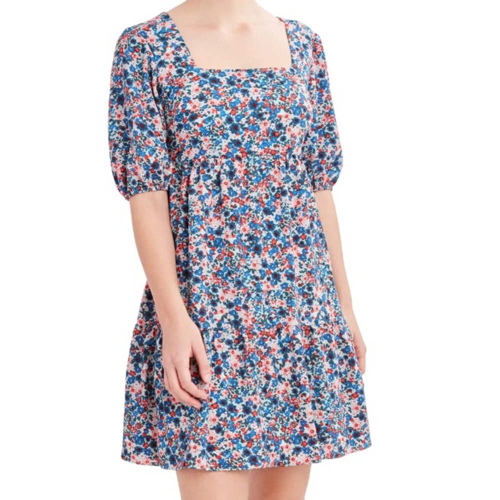 BCBG Paris Tie Back Chiffon Dress sz Small